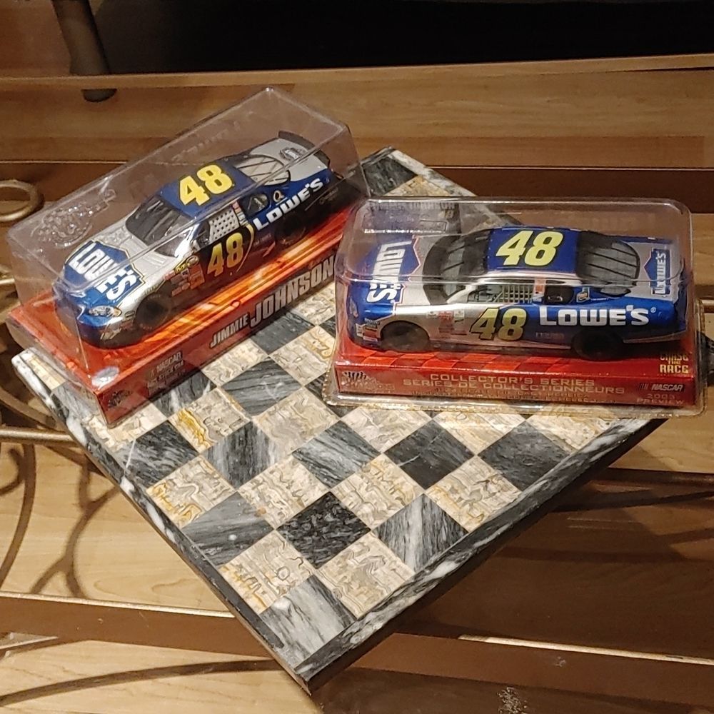 Nascar Set of 2 Jimmie Johnson Collectible Cars